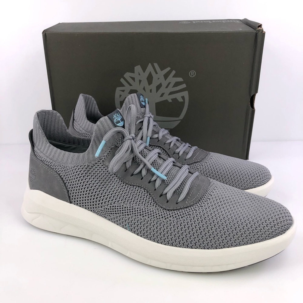 Timberland Broadstreet Ultra Medium Grey Knit Oxford Shoes